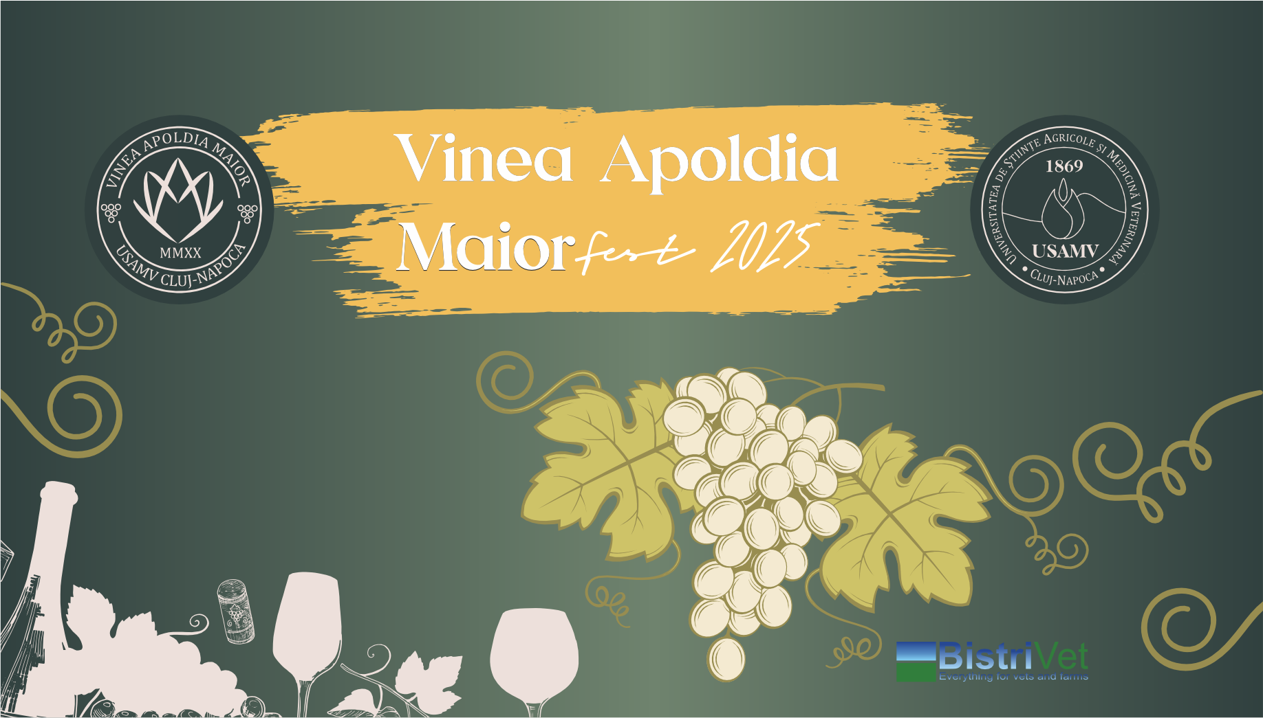 BistriVet, partener la Vinea Apoldia Maior Fest 2025 – tradiție, vinuri și prietenie la Apoldu de Sus