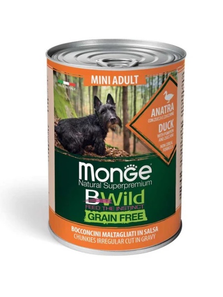2638 MONGE D BWILD GF C-CHUNKS MIN AD.-DUCK PUMP&ZUCC 400GR