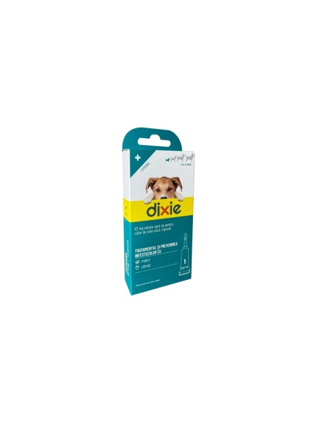 Dixie spot on dog S 0,67 ml x 1 pipeta