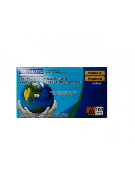 Manusi ex. latex 100 buc - L