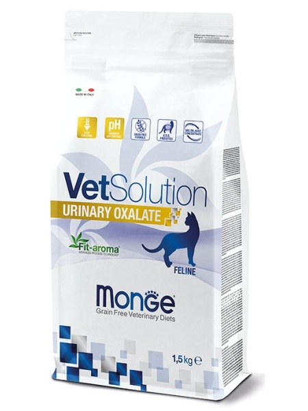 1610 MONGE C VETSOLUTION URINARY OXALATE 1,5KG