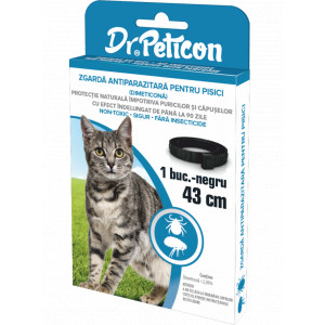 Dr. Peticon- Zgarda antiparazitara pisici
