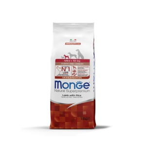 MONGE HRANA USCATA PENTRU CAINI PUI DE TALIE MICA, MIEL SI OREZ 7,5 KG - 1075 - Img 3