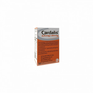 CARDALIS S 2.5 MG/20 MG, CUTIE 30 TAB