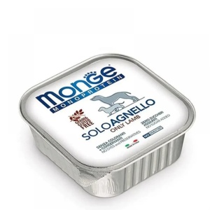 MONGE HRANA UMEDA MONOPROTEICA PENTRU CAINI, TON 100%, PATE 150 G - 4168