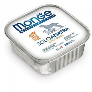 MONGE HRANA UMEDA MONOPROTEICA PENTRU CAINI, RATA 100%, PATE 150 G - 4182