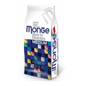 MONGE HRANĂ USCATĂ PENTRU CÂINI MEDIUM ADULT, CU PUI, 15KG - 6149