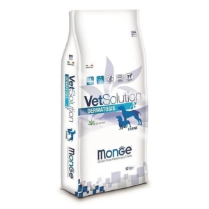 MONGE VETSOLUTION HRANA USCATA PENTRU CAINI, DERMATOSIS 2 KG - 1009 - Img 2