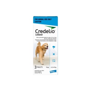 CREDELIO 900MG CAINI 22-45KG 3 TABLETE ALBASTRU