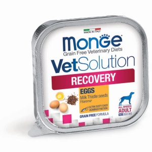 MONGE VETSOLUTION HRANA UMEDA PENTRU CAINI, RECOVERY, PATE 150 G - 4533