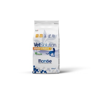 MONGE VETSOLUTION HRANA USCATA PENTRU PISICI, URINARY STRUVITE 1,5 KG - 1580 - Img 2