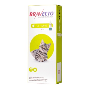 BRAVECTO SPOT ON CAT 112.5 MG (1.2-2.8 KG)