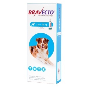 BRAVECTO SPOT ON DOG 1000 MG 1X1 PIP