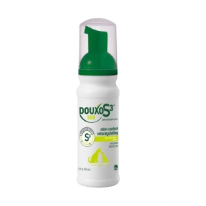 DOUXO S3 SEB mousse seboreglator fără clătire pentru câini și pisici 150 ml
