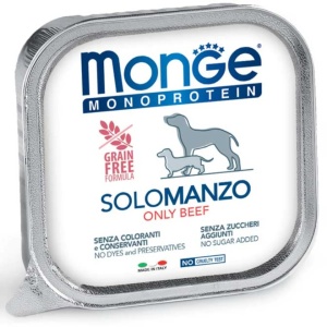 MONGE HRANA UMEDA MONOPROTEICA PENTRU CAINI, VITA 100%, PATE 150 G - 4403