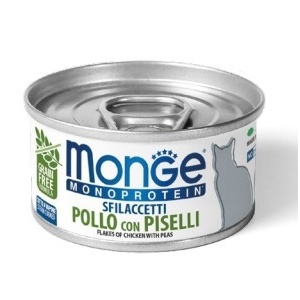 MONGE HRANA UMEDA MONOPROTEICA PENTRU PISICI, PUI SI MAZARE, 80 G - 7184