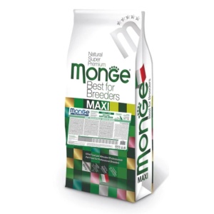 MONGE HRANA USCATA PENTRU CAINI PUI SI JUNIOR DE TALIE MARE 15 KG - 6026