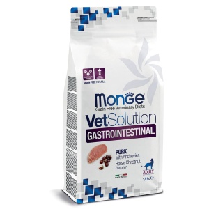 MONGE VETSOLUTION HRANA USCATA PENTRU PISICI, GASTROINTESTINAL 1,5 KG - 1511