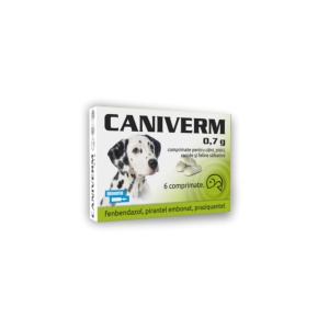 Caniverm palatabil 0.7 g - 100 tbl - Img 1