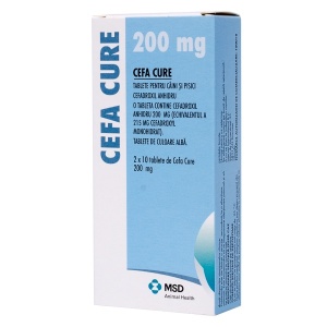 CEFA CURE 200MG 20 TBL