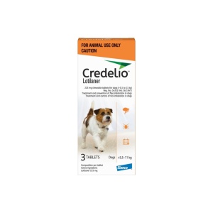 CREDELIO 225MG CAINI 5.5-11KG 3TABLETE PORTOCALIU
