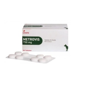 METROVIS 750 MG/CUTIE*80 TBL
