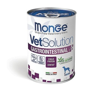 MONGE VETSOLUTION HRANA UMEDA PENTRU CAINI, GASTROINTESTINAL, PATE 400 G - 2006 - Img 2