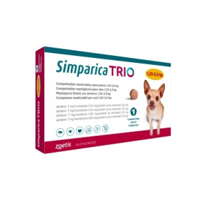 SIMPARICA TRIO CAINI (1.25-2.5 KG)