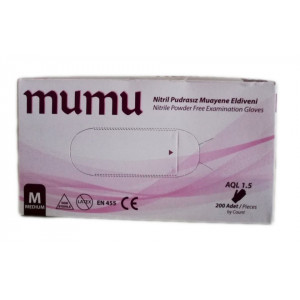 Manusi ex. nitril 200 buc - L Mumu