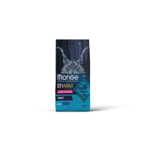 MONGE BWILD HRANA USCATA PENTRU PISICI ADULTE, LOW GRAIN, ANSOA 1,5 KG - 2010 - Img 3