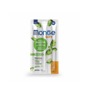 MONGE GIFT RECOMPENSE PENTRU PISICI STERILIZATE, RATA SI ROINITA, STICKS MOI 15 G - 5281
