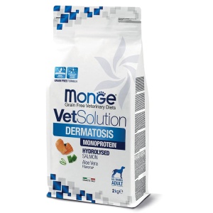 MONGE VETSOLUTION HRANA USCATA PENTRU CAINI, DERMATOSIS 12 KG - 1016