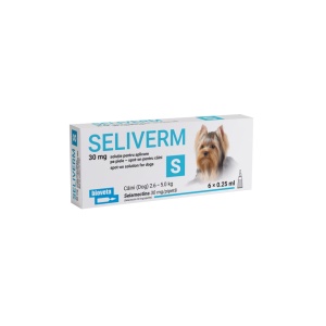 SELIVERM 30 MG FOR DOG S 2.6- 5 KG 6 PCS*0.25ML/CUTIE