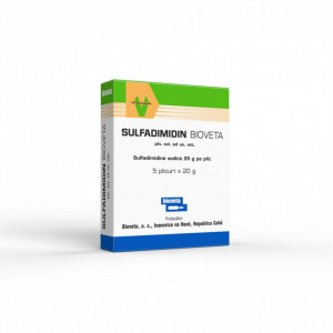 Sulfadimidin Bioveta plv.sol.1*20g