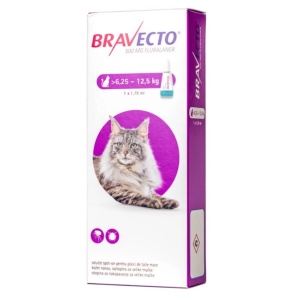 BRAVECTO SPOT ON CAT 500 MG (6.25-12.5 KG)