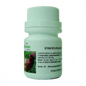 Enrofloxarom C 100 comp.