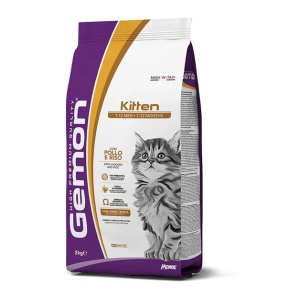 GEMON HRANA USCATA PENTRU PISICI PUI, PUI SI OREZ 2 KG - 7134