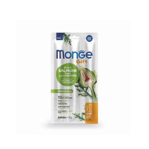 MONGE GIFT RECOMPENSE PENTRU PISICI, HAIRBALL, SOMON SI ANGHINARE, STICKS MOI 15 G - 5267