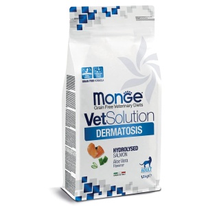 MONGE VETSOLUTION HRANA USCATA PENTRU PISICI, DERMATOSIS 1,5 KG - 1559