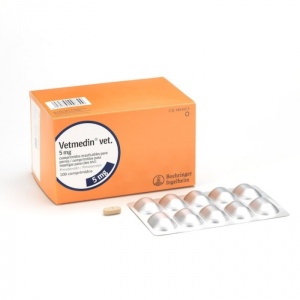 VETMEDIN S 5 MG X 100 COMPRIMATE