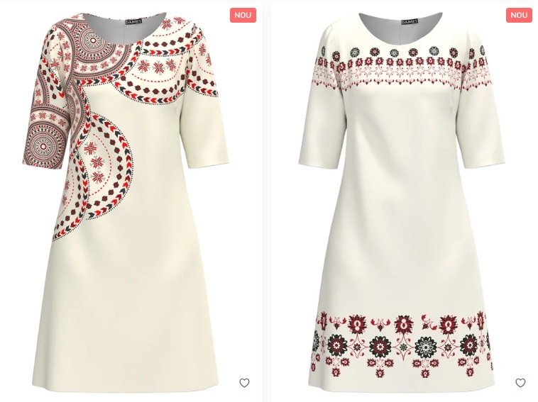 Dames: ținute cu imprimeuri originale, made to measure