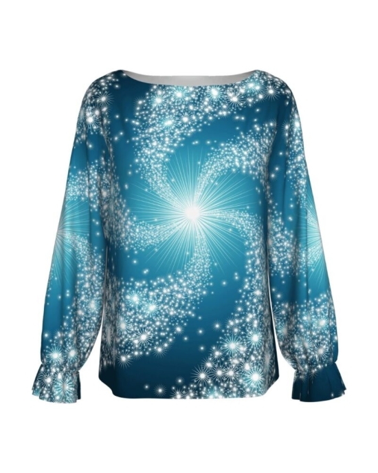 Bluza imprimata digital Sparkling A842C17