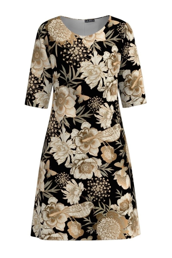 Rochie casual imprimata digital CMD502