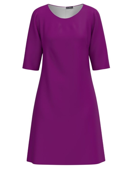 Rochie office violet CMD4852