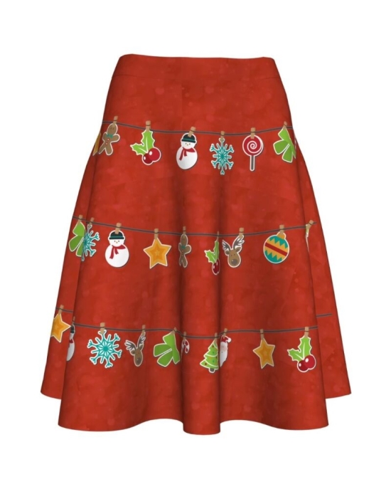 Fusta clos imprimata Christmas A817C1
