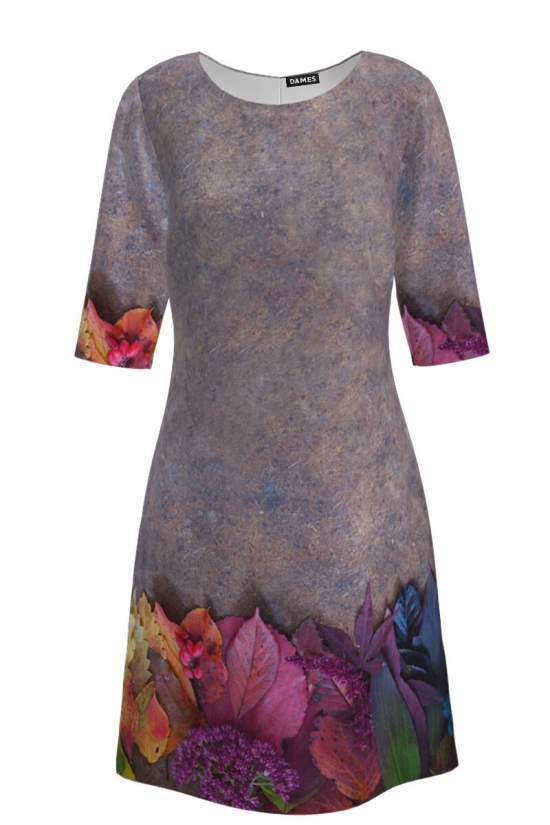 Rochie casual imprimata digital CMD367