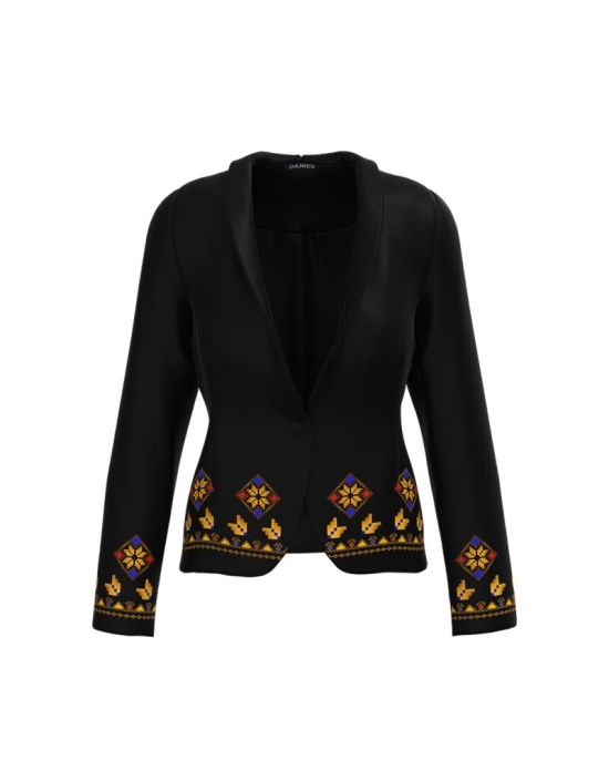 Sacou cambrat imprimat Traditional CMD609