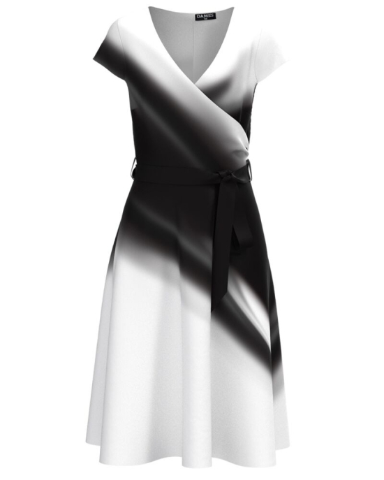Rochie casual de vara cu maneca scurta CMD1023