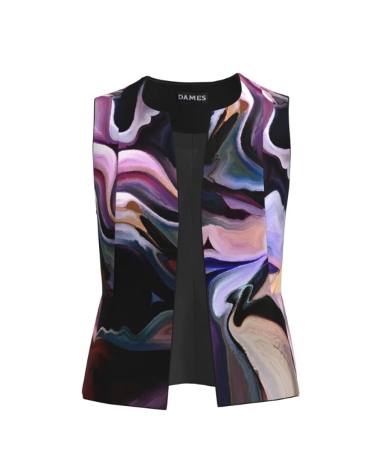 Vesta imprimata cu model multicolor CMD2613