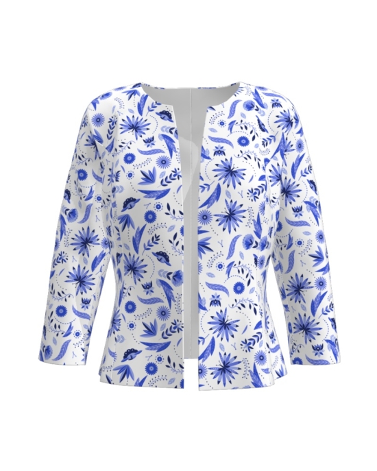 Sacou cambrat imprimat digital A044